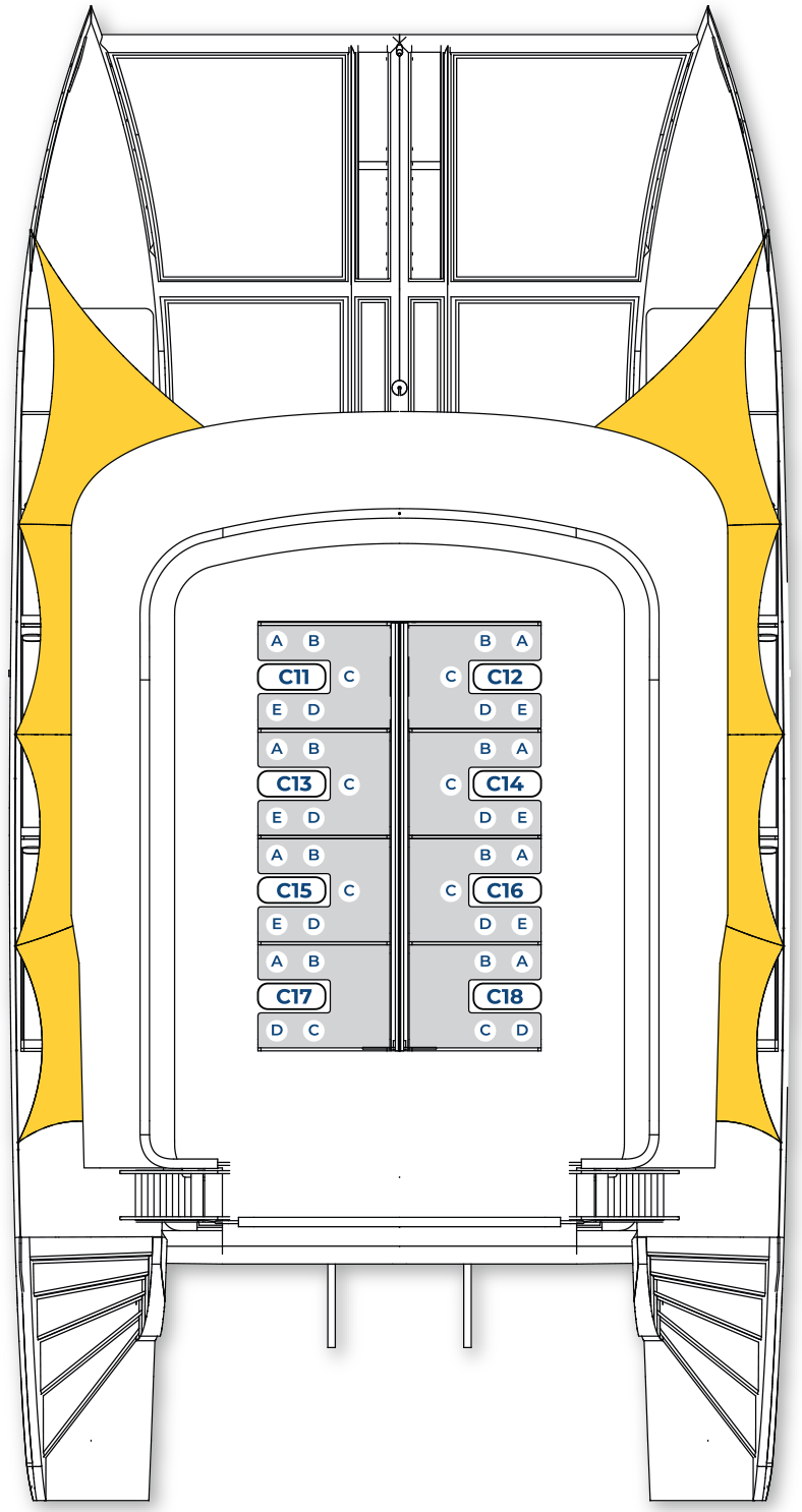 Meka Catamaran Route